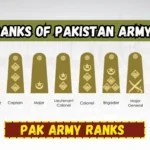 Ranks of Pakistan Army